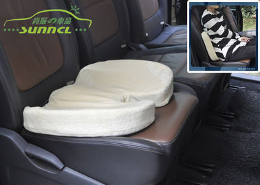 50D Yumuşak Bellek Süngeri Yetişkinler için Seyahat bel / arka araba koltuğu yastığı