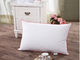 75% Duck Down Feather Pillow Cotton Red Piping For Home Hotel Pillow Insert