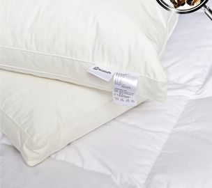 OEM Boyun Heathy Down Tüy Yastık Çıkışı, 2 - 4CM Beyaz Ördek Feather Lining
