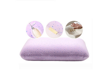 Pembe Rahat Dikdörtgen Küçük Hafıza Köpüğü Yastık Seyahat 40 * 25 * 11cm