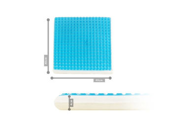 Polyester Kapak Soğutma Jeli Koltuk Minder / Bellek Köpüğü Oto Koltuğu Yastığı