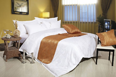 Tencel Yatak Bayrak Lüks Otel Yatak Örtüsü Elegant For 4/5 Stars Hotels