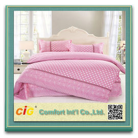 Yazdırılan şeftali cilt çarşaf kumaş Peached yatak çarşafları Polyester kumaş kırmızı / mavi / pembe