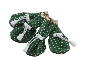 4PCS Set 5.5CM Pet Giyim Köpek / Kedi Kaymaz Suya Dayanıklı Yumuşak Ayakkabı
